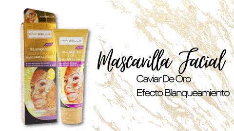 Mascarilla Facial Blanqueadora Caviar De Oro - 130 Ml