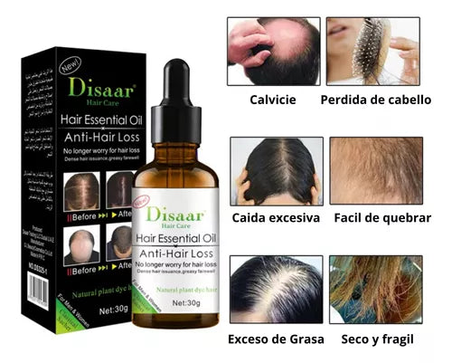 HAIRBLOOM™ - ACEITE DISSAR ANTI CAIDA Y CRECIMIENTO CAPILAR